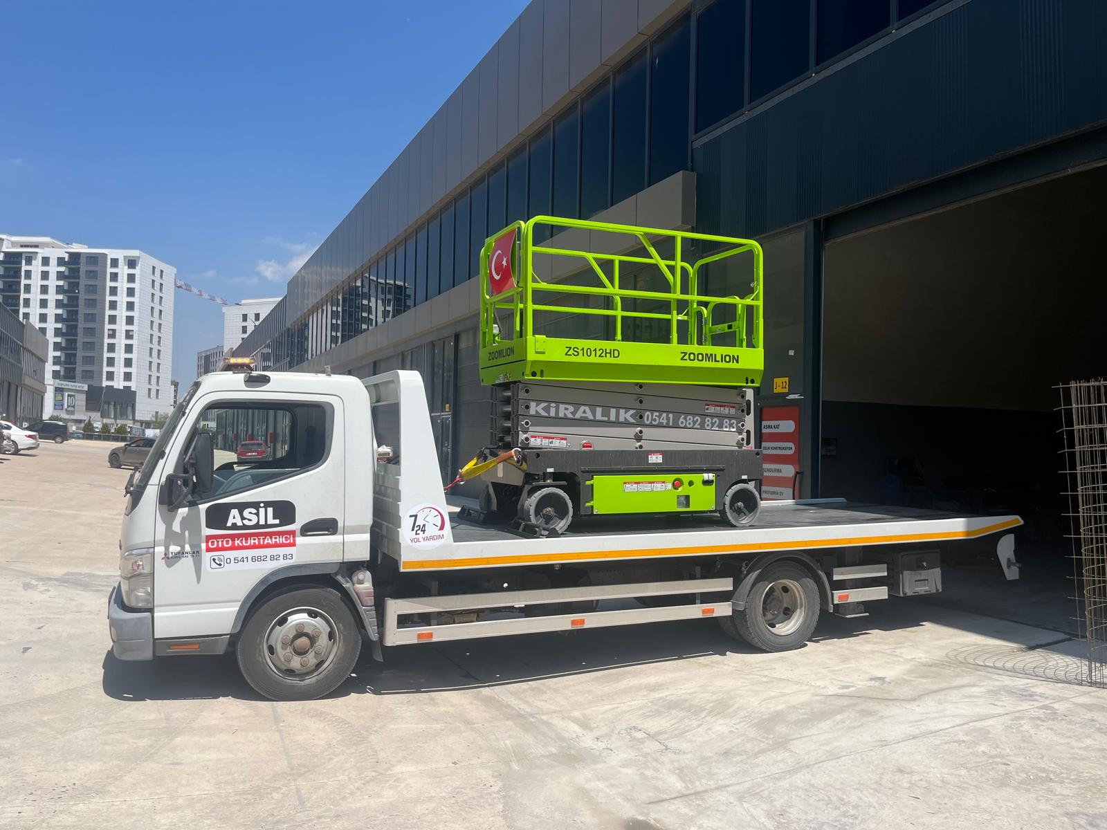 Renting a scissor lift of 12 meters and 16 meters in Dammam, Jubail, Qitaif - image 2