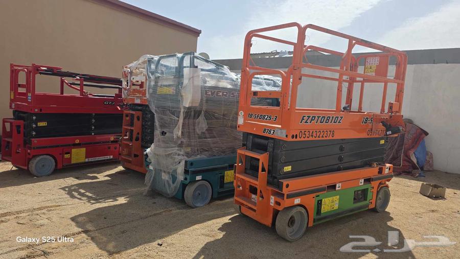 16 meter scissor lift for rent in Jeddah - image 2