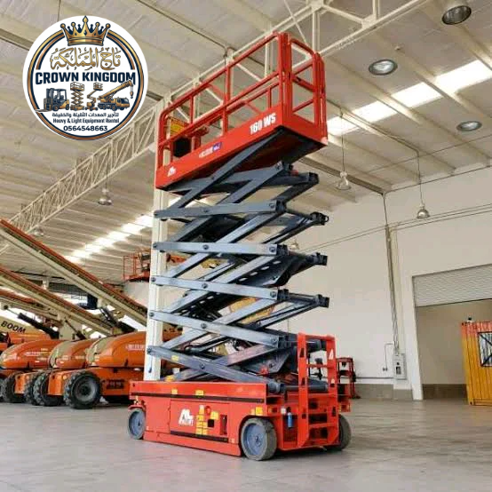12 meter scissor lift for rent in Jeddah - image 2