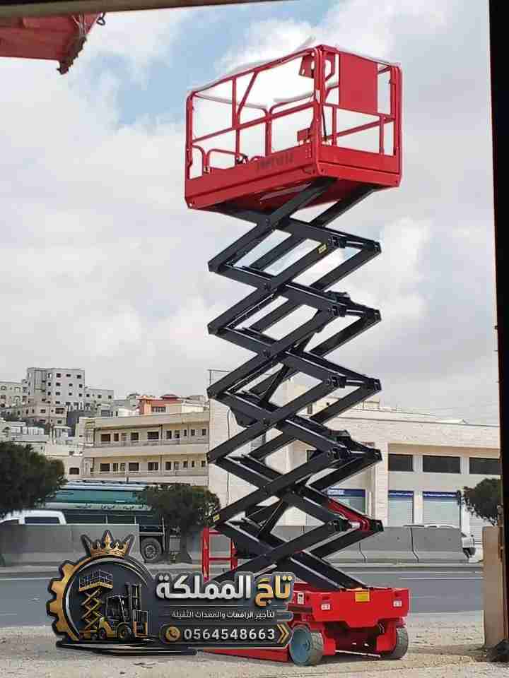 Scissor lift for rent in Jeddah || Scissor lift 8m 10m 12m 14m 16m - image 3