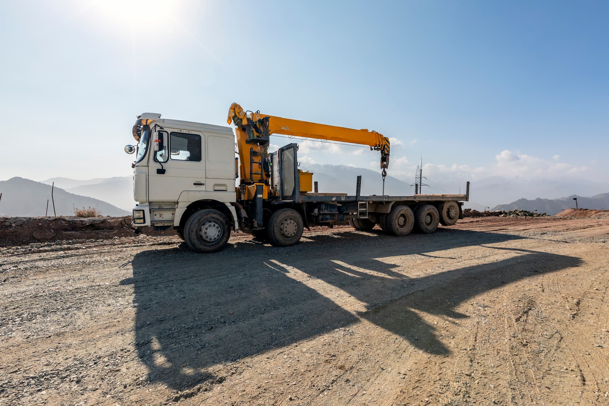 Boom truck 12 ton