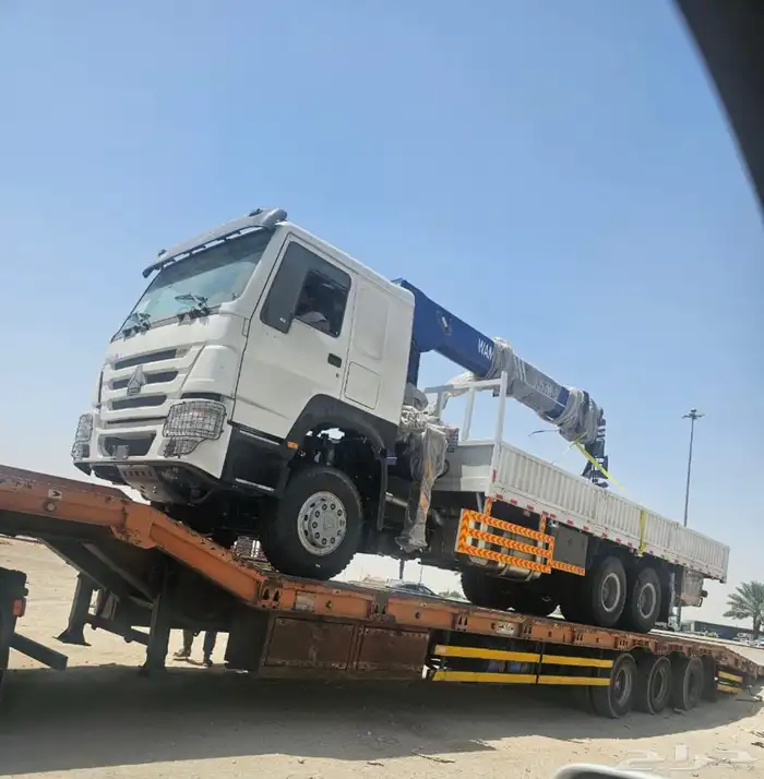 Boom truck crane, 1 ton